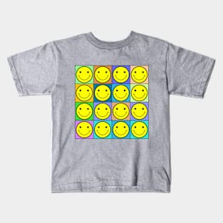 Smiley Colors Kids T-Shirt